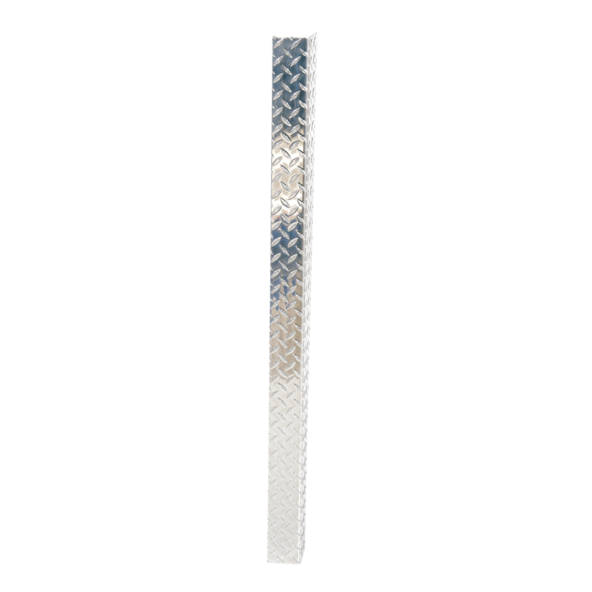 Vestil Diamond Treadplate Corner Guard - 4in. Height, Aluminum, Model# TPCG-48